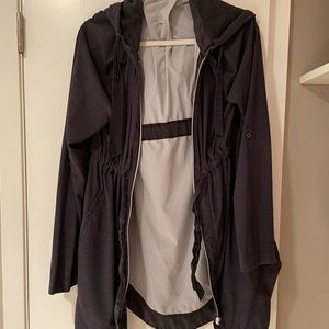 Lulu Lemon lightweight long jacket (knee length)